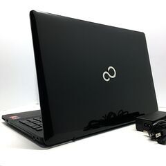 富士通 AH76/D1【10世代 i7相当・最強Ryzen7-2700U +爆速 SSD 512GB +メモリ8GB】★長期サポートOffice2024｜Win11(24H2)★（管理：202509271248）の画像