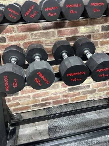 proiron ダンベルセット　ラック付き