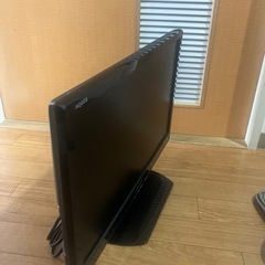 シャープ 液晶カラーテレビ 22インチ SHARP AQUOS LC-22K20 2014年製の画像