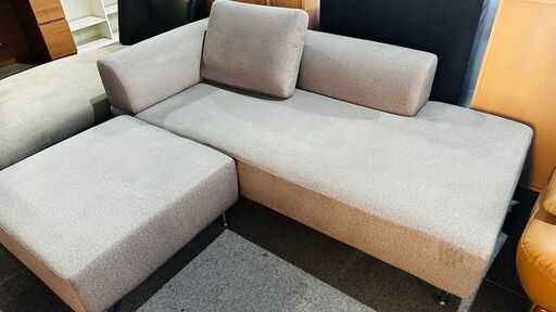 ニトリ　カウチソファ ASM001 GY　別売りスツール付　※ジモティ限定価格