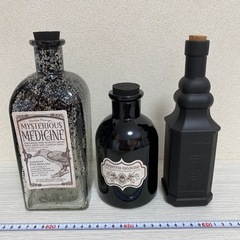 インテリアボトル★ハロウィン★3本セットの画像