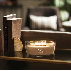 woodwick. アロマキャンドル　サンセット　wwハースウィックの画像