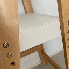 キッズチェア ハイチェア 子ども椅子　木製の画像