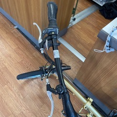 折りたたみ自転車の画像