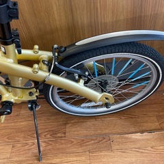 折りたたみ自転車の画像