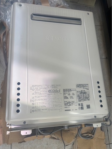 【美品】ノーリツ 24号 SRT-C2471SAW BL 高効率 給湯器 オート エコジョーズ 屋外壁掛 シングルエコ
