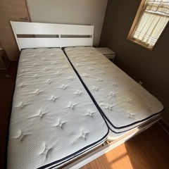 IKEA クィーンベッド
の画像
