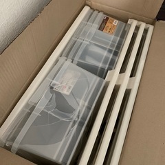 押し入れ収納 衣装ケースの画像