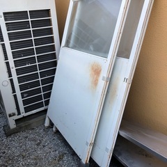 パーテーション2枚　鉄素材？　ジャンクの画像