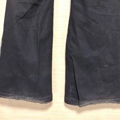 ★ トルネードマート TORNADO MART 黒 フレア 裾ボタン パンツ ★の画像