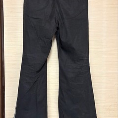 ★ トルネードマート TORNADO MART 黒 フレア 裾ボタン パンツ ★の画像