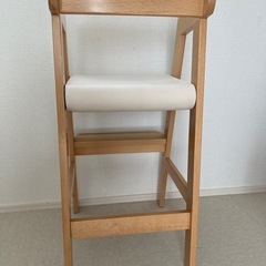 キッズチェア ハイチェア 子ども椅子　木製の画像