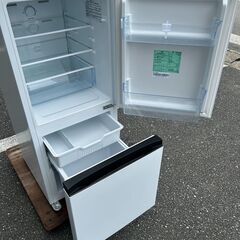 冷蔵庫 ハイセンス HR-D13E2W 2022年 135L【安心の3ヶ月保証・送料に設置費込み】🚚自社配送時💳代引き可🚚(現金、クレジット、スマホ決済対応)の画像