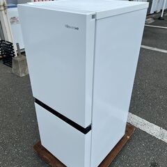 冷蔵庫 ハイセンス HR-D13E2W 2022年 135L【安心の3ヶ月保証・送料に設置費込み】🚚自社配送時💳代引き可🚚(現金、クレジット、スマホ決済対応)の画像