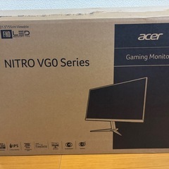 Acer ゲーミングモニター　21.5インチ　VG220Qの画像