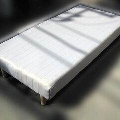無印/良品計画 脚付きボンネルコイルマットレス シングルベッド 【中古】店頭引取り歓迎【自社配送は札幌市内限定】の画像