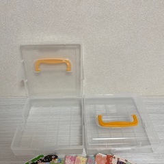 和柄折り紙・折り紙ケース2個★セットの画像
