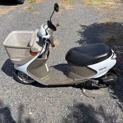 1129.スズキ　レッツ4 バスケット　原付　4スト　バイク　50cc 車体　埼玉の画像