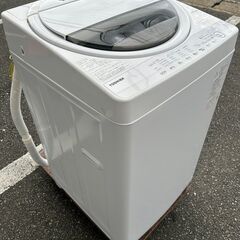 洗濯機 東芝 AW-6G9 2020年 6kg【安心の3ヶ月保証・送料に設置費込み】🚚自社配送時💳代引き可🚚(現金、クレジット、スマホ決済対応)の画像