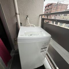 洗濯機 4.5kg 東芝 引き取り限定の画像
