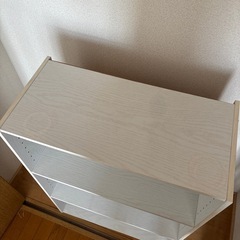 ニトリ　
三段ボックスの画像