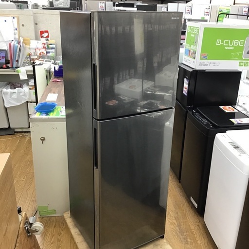 #I-55【ご来店頂ける方限定】SHARPの2ドア冷凍冷蔵庫です