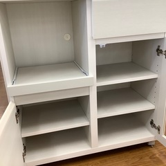 キャスター付きキッチンカウンター【トレファク 川越店】の画像