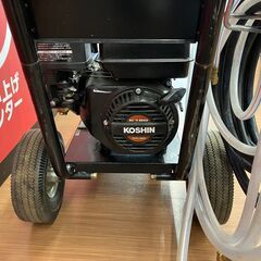 【中古】【動作OK】【店頭引取限定】　ガソリンエンジン式　高圧洗浄機　ＫＯＳＨＩＮ　ＪＣＥ－１４０８ＵＤＸ　付属品ありの画像