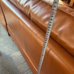 【決まりました】⭐️本革カウチソファですの画像