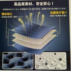 エアーマット キャンプ マット【30s膨らむ･10CM厚さ】お花見に 足踏み式 無限連結可能 R値4.0 車中泊 防災 厚手 枕付き 超軽量 コンパクト 防水 寝袋 持ち運び便利 簡単収納 補修テープ付 災害 登山 テント用 キャンプ用品　　2セットの画像