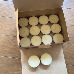 無印良品　キャンドルミニ　14個　の画像