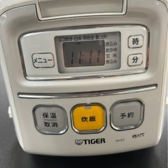 TIGER 炊飯器 JAI-55e5 2017年製の画像