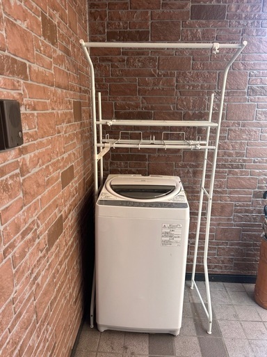 TOSHIBA全自動洗濯機 6キロ ラック付き