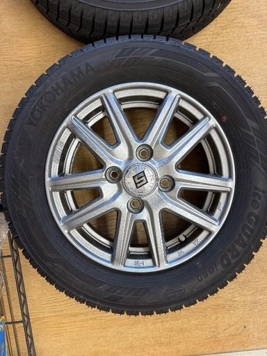 155/70R13 ヨコハマ スタッドレス アイスガード iG60 2024年31週製造 エブリィワゴン
