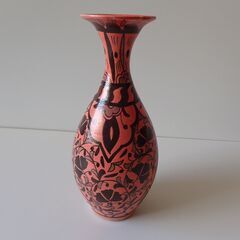 最終値下げ❗Turkuaz Gini　ヴィンテージ 陶器製　陶磁器製　花瓶　外国製 トルコ？　ギリシャ？の画像