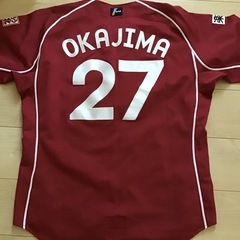 ⚾️楽天イーグルス27岡島豪郎ユニフォームの画像