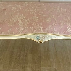 🟥値下げ中🟥イタリア製のロココ調ソファベンチ姫ソファ🟥の画像