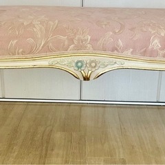 🟥値下げ中🟥イタリア製のロココ調ソファベンチ姫ソファ🟥の画像