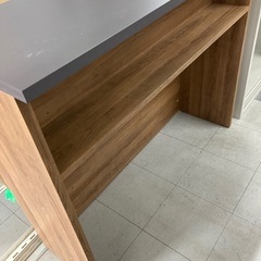 レモダ　木製ハイカウンター　中古　リサイクルショップ宮崎屋　住吉店25.9.27の画像