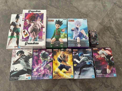 ハンターハンター　フィギュア10体セット