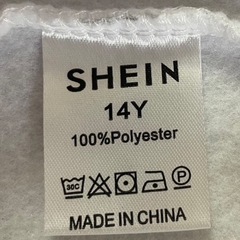 【大人気メーカー】未使用品に近い♪SHEIN シーンのシカゴU.S.A. 158〜162cmトレーナー 白色の画像