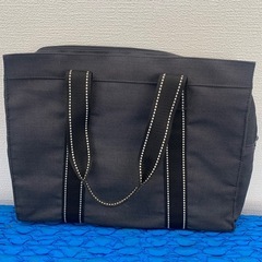 美原店 美品 アムウェイ ニュートリライト ノベルティ トートバッグ　ブラック×グリーンの画像