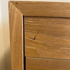 アンティークチェスト 天然木製の画像