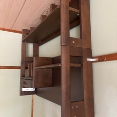 学習机の棚の画像