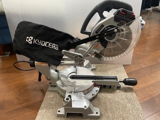 卓上スライド丸ノコ　卓上丸鋸　ATSS192 京セラ　木工　木材加工