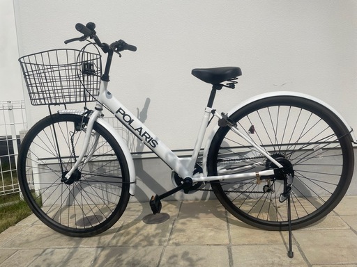 美品　自転車　シティサイクル　6段変速ギア付き