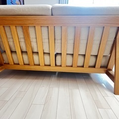 売約済み　　【美品】無印良品　クッション・カバー含む　ソファの画像