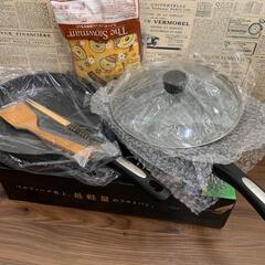【★ 引き取り限定】未使用品 ベルフィーナ オーロラマルチコート フライパン 7点セットの画像