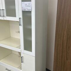 ★リユースのサカイ千葉中央店★  レンジボード ホワイト H180×D40×W85 クリーニング済み TC4775の画像