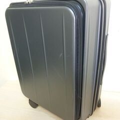 G2　未使用/新品　訳あり　キャリーケース 片開き Sサイズ 44L 機内持ち込みOK 容量拡張機能 フロントオープン 充電 USB type-c カップホルダー スマホスタンド 軽量 スーツケース の画像